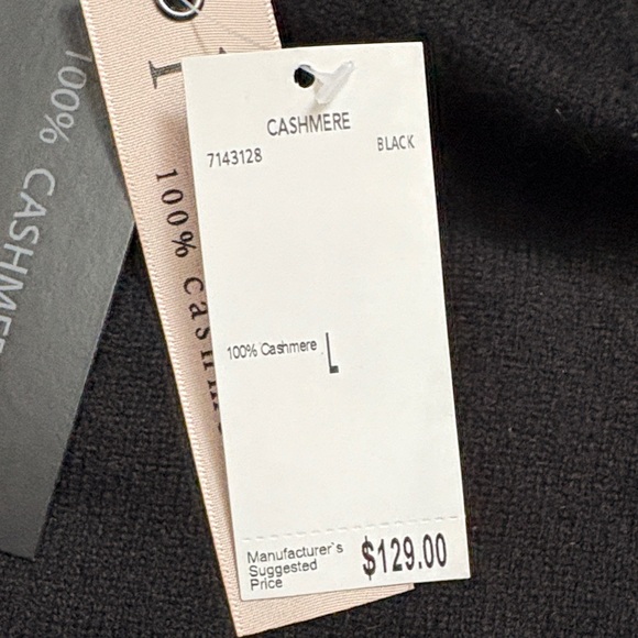 Philosophy Black Cashmere Camisole Top - Picture 4 of 4